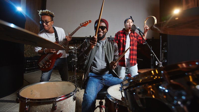 music band recording studio
