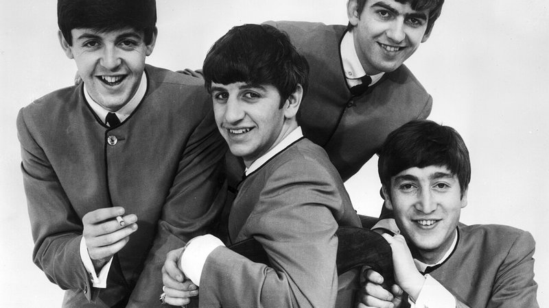 The Beatles 1963 publicity photo