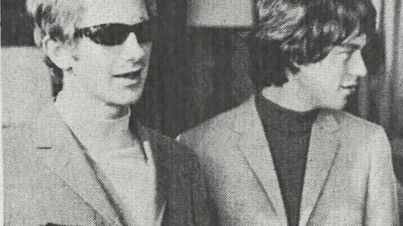Andrew Loog Oldham and Mick Jagger 1966