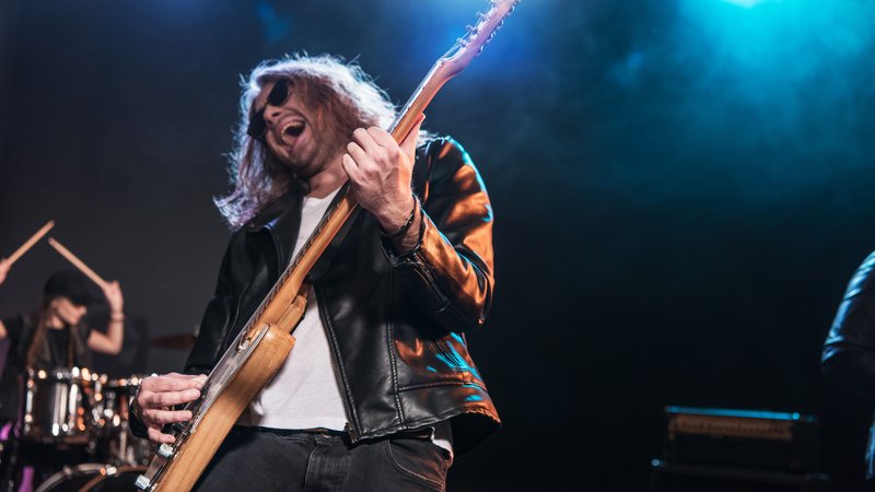 psychedelic rock band performance