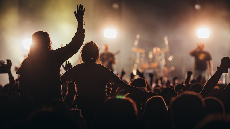 live music concert crowd