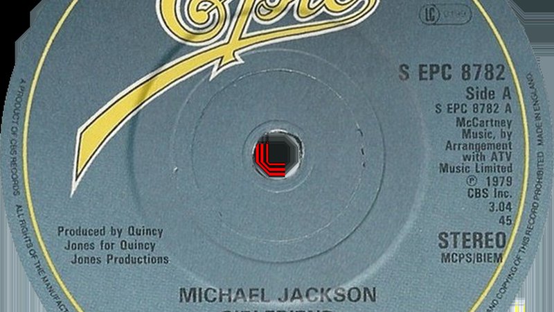 Girlfriend michael jackson UK single side-A