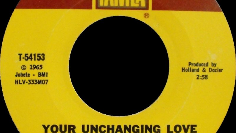 Your unchanging love by marvin gaye US single side-A variant A
