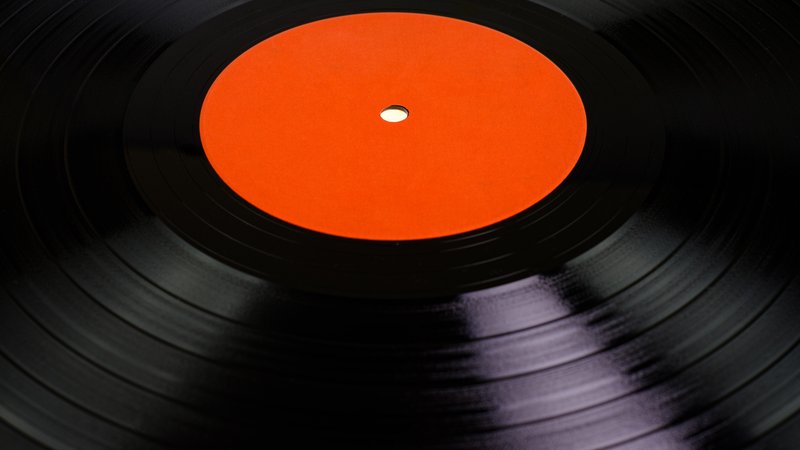 vinyl record close-up jazz album