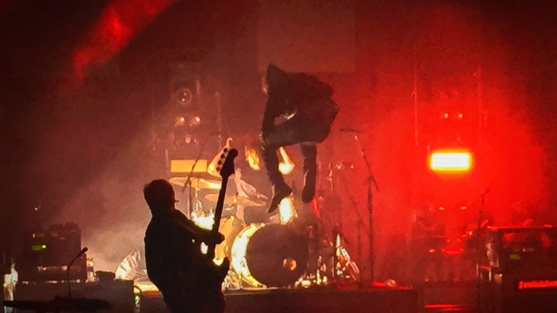 rock band live performance