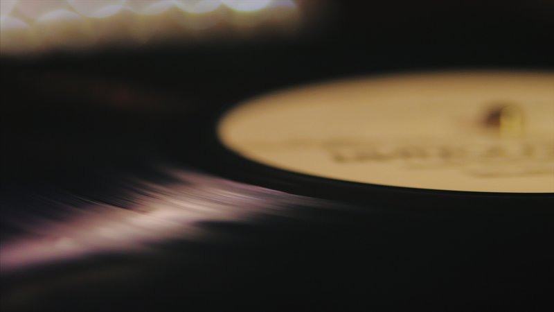 Fania Records vinyl record close-up