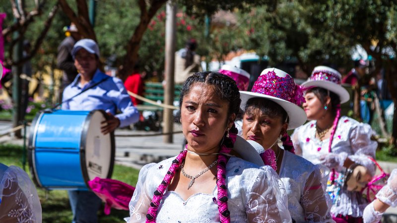 traditional cumbia musicians