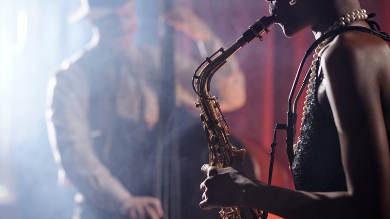 jazz saxophone solo