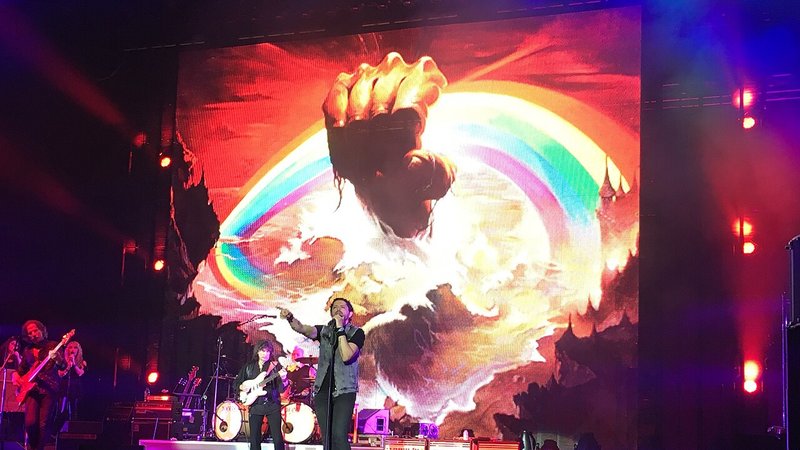 Ritchie Blackmore's Rainbow headlining the Stone Free 2017 Festival at the O2 (35214354582)