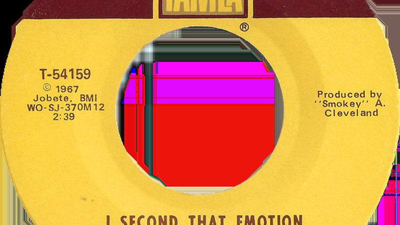 I second that emotion smokey robinson miracles US single variant A