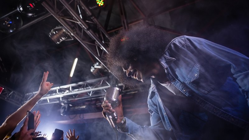 French rap group performing live