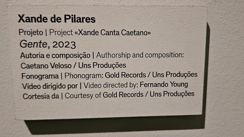 Xande de Pilares, Complexo brasil, Fundação Calouste Gulbenkian, Lisboa 15