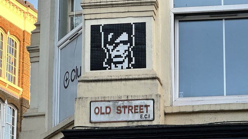 David Bowie Invader Old Street 2026-09-05
