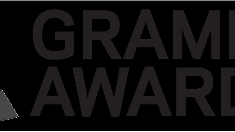 Grammy Awards lockup stacked black